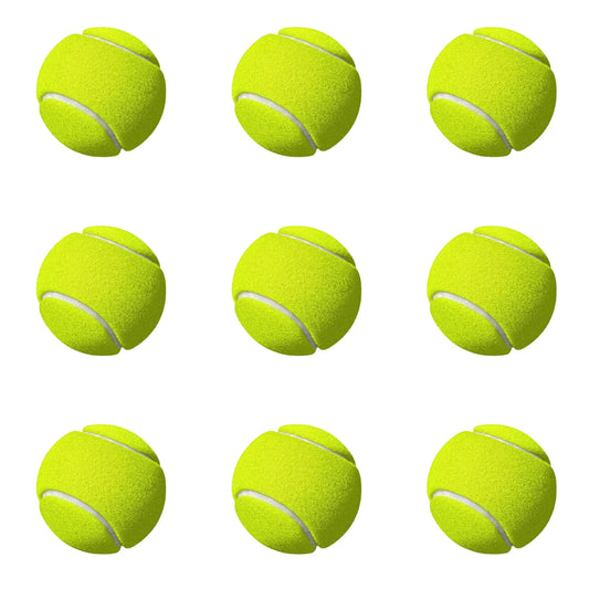 Small Tennis Balls for Dogs 9 Pack Easy Catching Pet Dog Balls for Exercise & Training Dog Tennis Balls 2.0inch